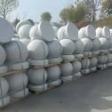 固原 白麻花岗岩石材圆球，石球，挡车球，隔离球，景观石球，风水球等