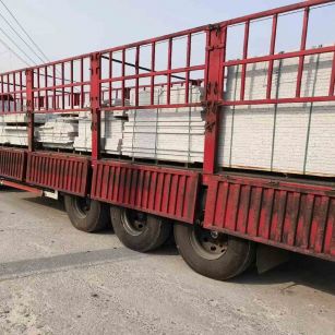 固原 白麻荔枝面外墙干挂，工厂装车日常