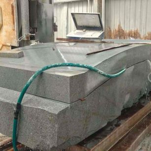 固原 芝麻灰异型加工-拱桥