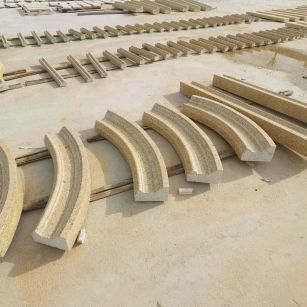 固原 黄金麻花岗岩别墅线条