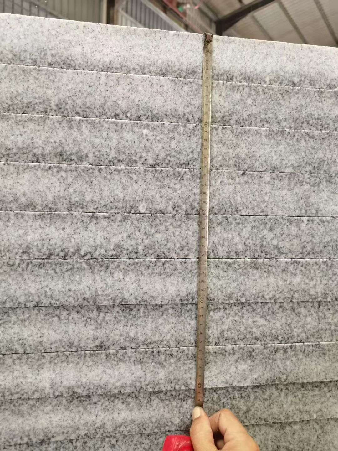 固原 芝麻白火烧成品厚薄均匀，B料价格接近A料质量