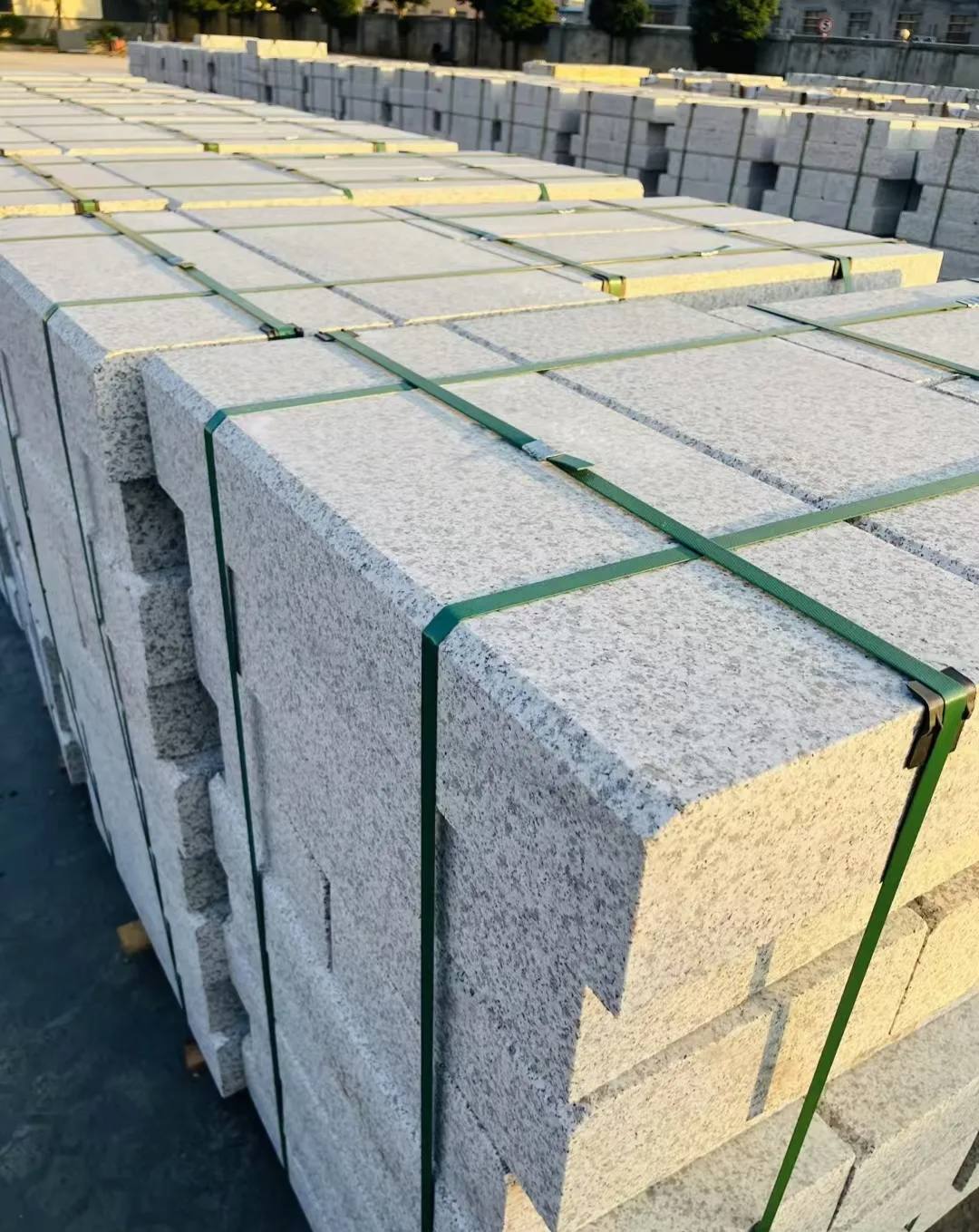 固原 白麻花岗岩路沿石，马路牙子，路缘石，平石，立缘石等