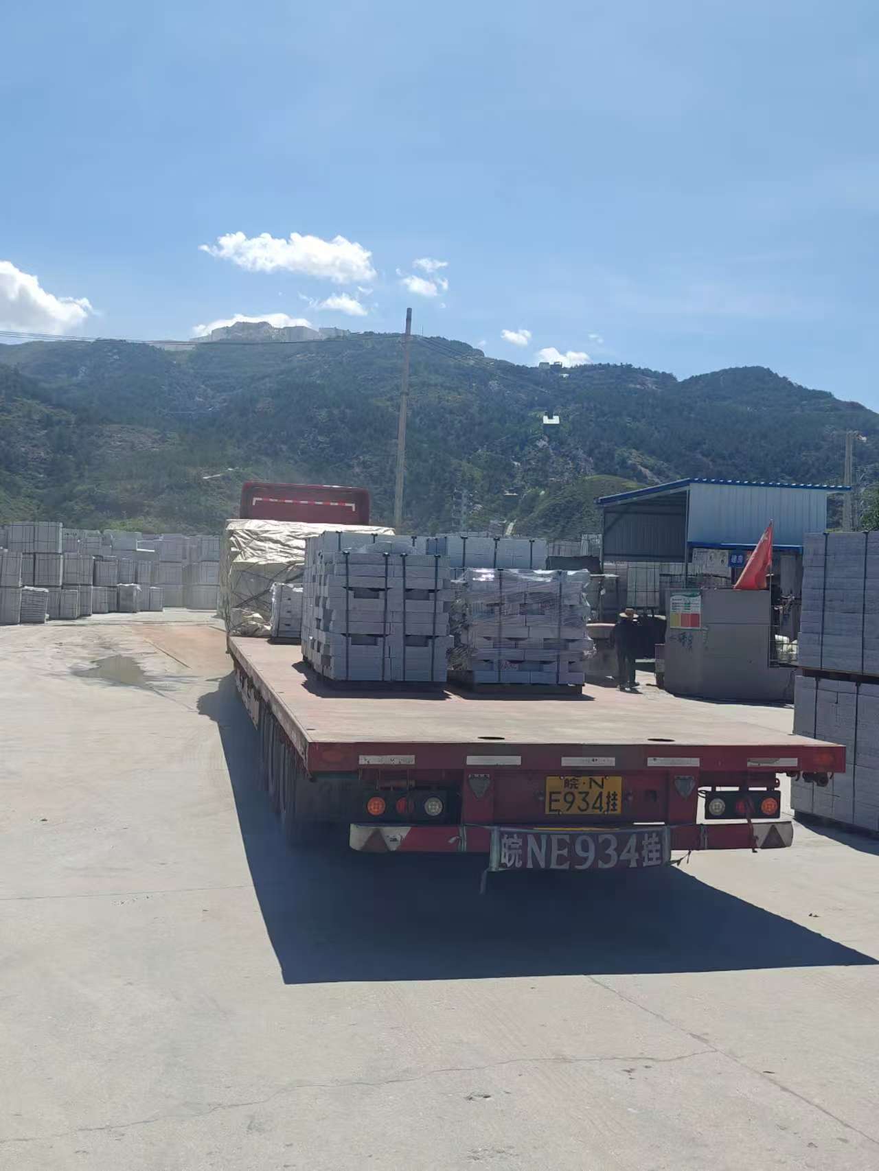 固原 芝麻白仿形路沿石，直形路沿石