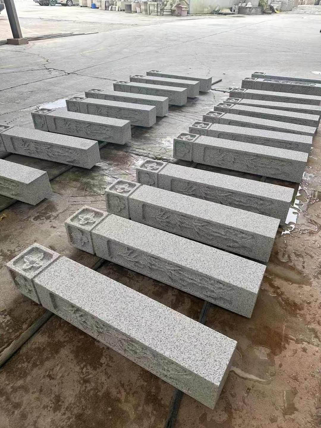 固原 白麻方柱雕花防水