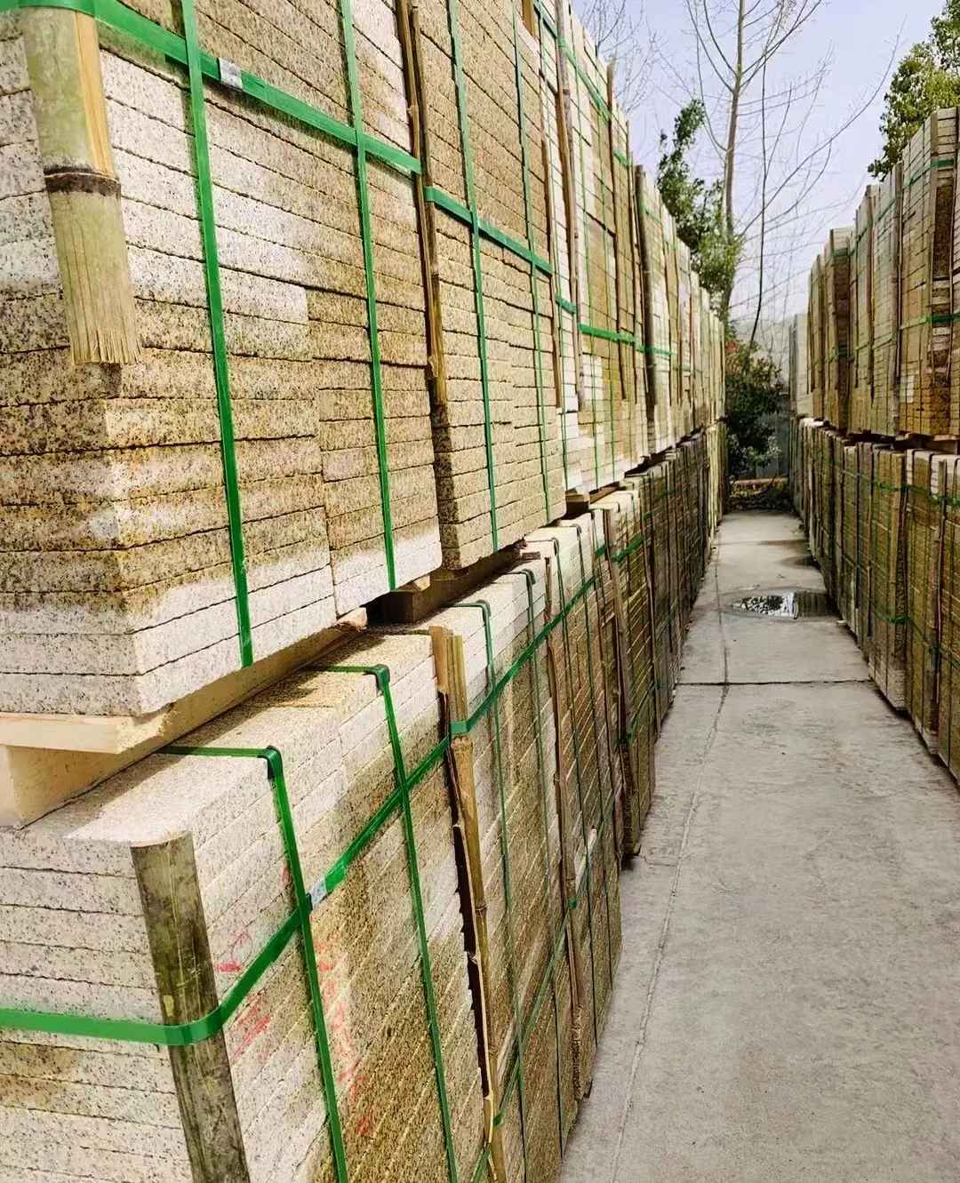 固原 黄金麻花岗岩荔枝面地铺石