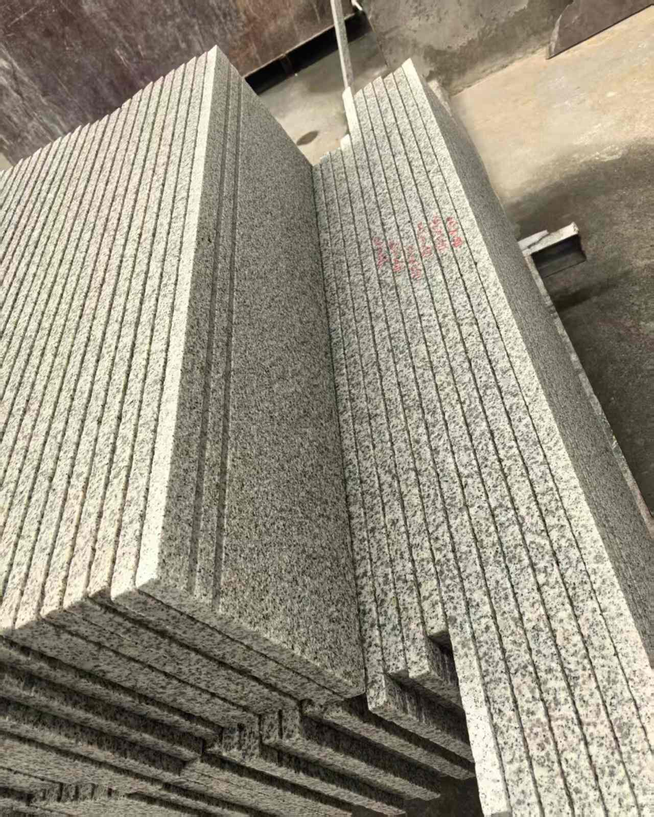 固原 白麻荔枝面花岗岩楼梯踏步