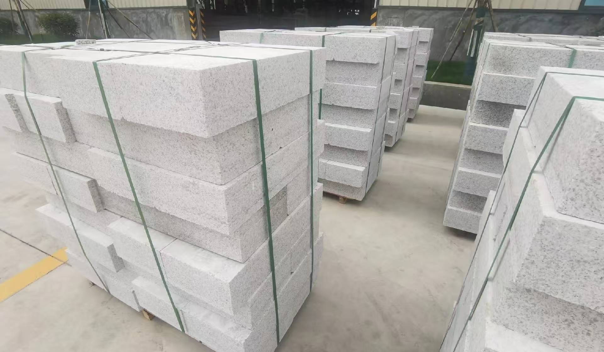 固原 白麻花岗岩路沿石，立缘石，平缘石，路牙石，道牙石，马路牙子等